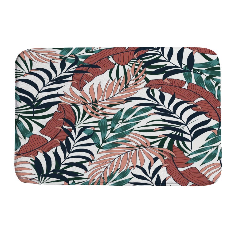 Tapis de salle de bain de qualité supérieure doux et confortable à motif