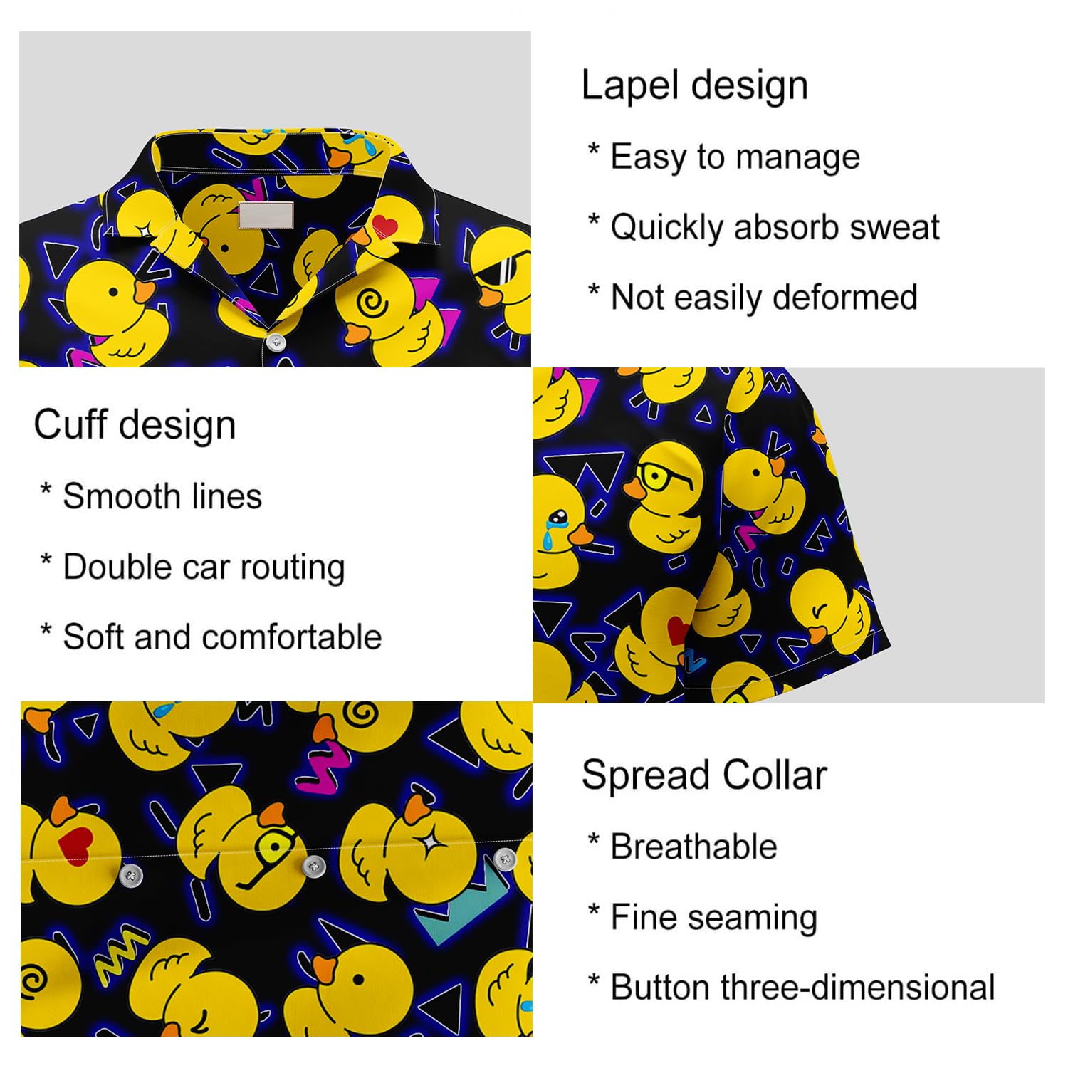Conjunto de camisa y pantalones cortos hawaianos para hombre, conjunto de 2 piezas de los años 80 y 90 para hombre, traje de manga corta con botones y sombreros de pescador