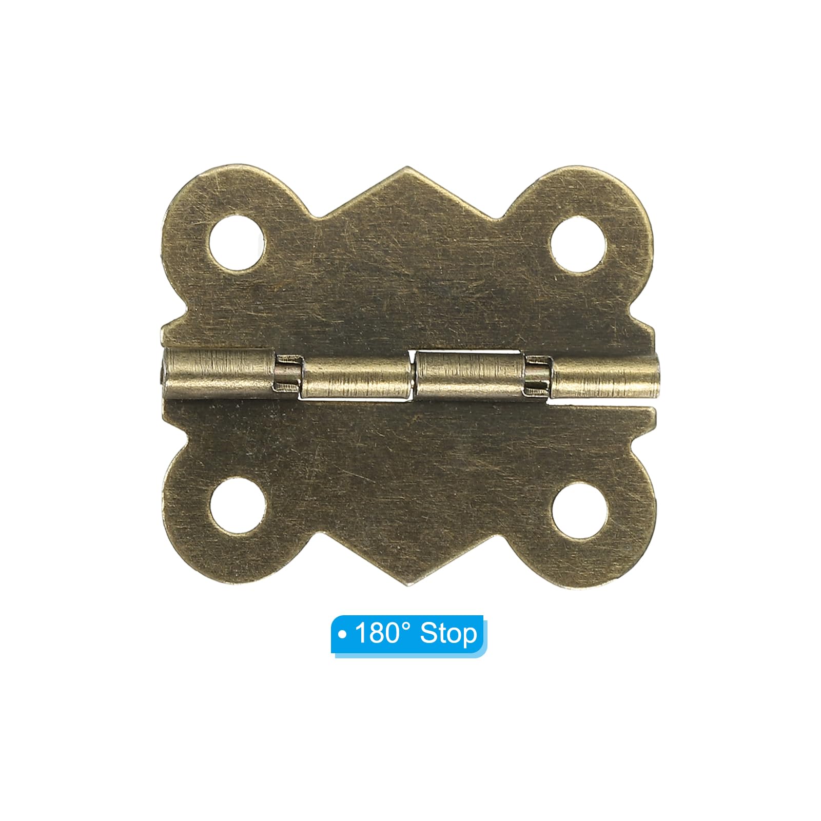 PATIKIL Small Jewelry Box Hinges 1-5/8 Inch - Image 3
