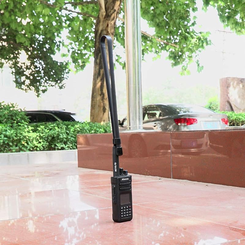 Retevis HA07 Walkie Talkie Antenna SMA-F UHF/VHF 5dBi Nagy Teljesítményű Rádióantenna Baofeng UV-5R, UV-82, BF-888S, RT5R Készülékekhez