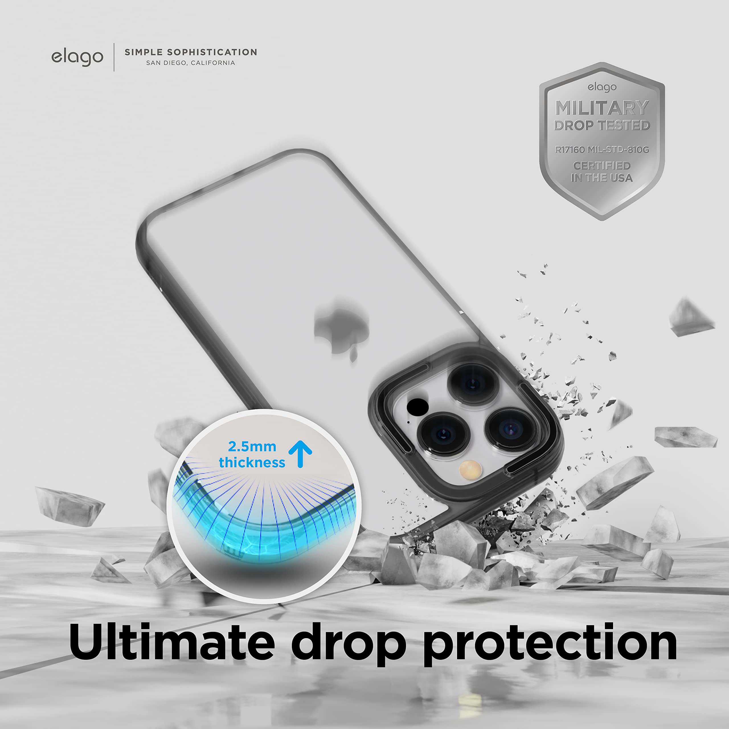 Amazon.co.jp: 【elago】 iPhone 14 Pro Max 対応 ケース クリア