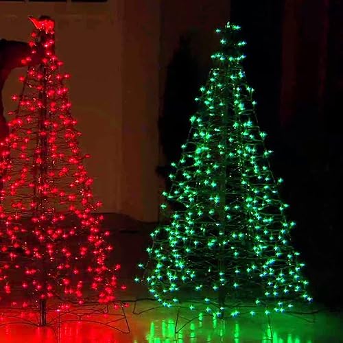 Miniatura 5 de Dazzle Bright Guirnalda de luces del día de San Patricio, 100 luces LED de 33 pies, impermeables, conectables, 120 V, certificación UL, decoraciones