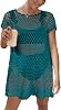 Caracilia Women Swimsuit Coverup Crochet Bathing Suit Cover Ups for Swimwear Swim Summer Bikini Beachwear Beach Dress