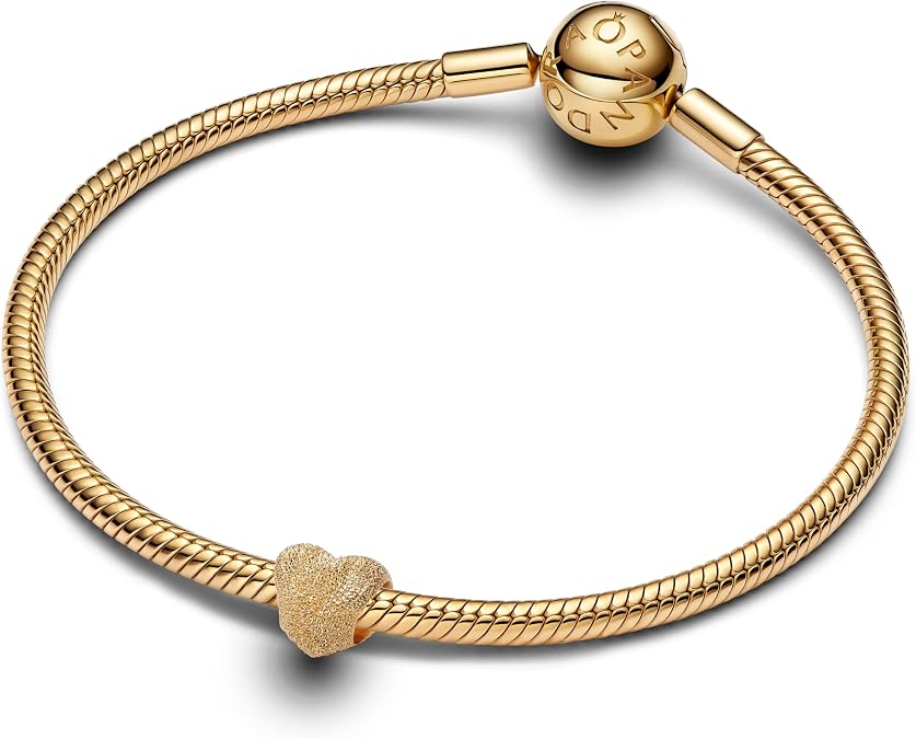 PANDORA Textured Heart Mini Charm 764000C00 Charm Pendant