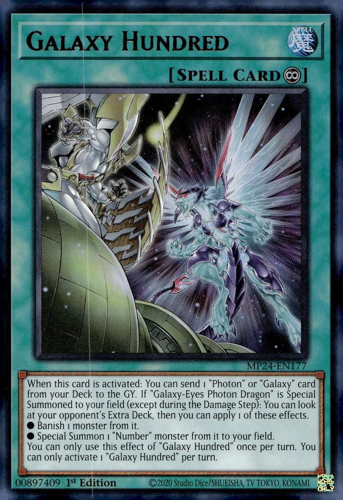 Galaxy Hundred - MP24-EN177 - Ultra Rare - 1st Edition