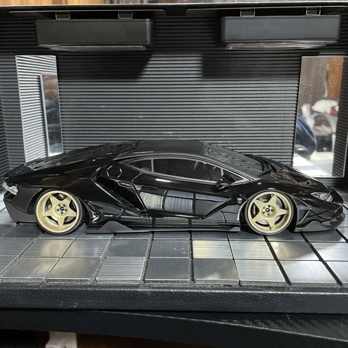 KYOSHO京商ミニカー1⁄18ランボルギーニチェンテナリオKSR18503BK