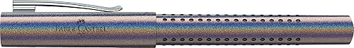 Vista 3 de Faber Castell Pluma estilográfica Grip Edition Glam - Punta M, color Silver Glam