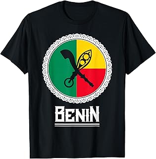 Benin Flag Shirt For Beninese Men, Women And Kids T-Shirt