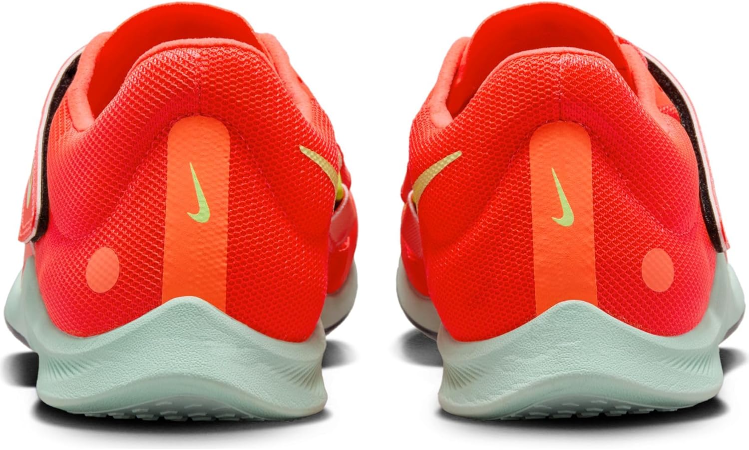 Unisex Zoom Rival Jump (600 - Bright Crimson/Washed Coral-Lime Blast)