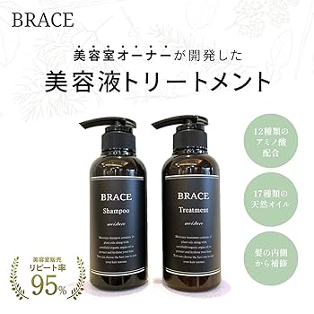 Amazon | BRACE クリスタルジェルギフトセット ケラチン