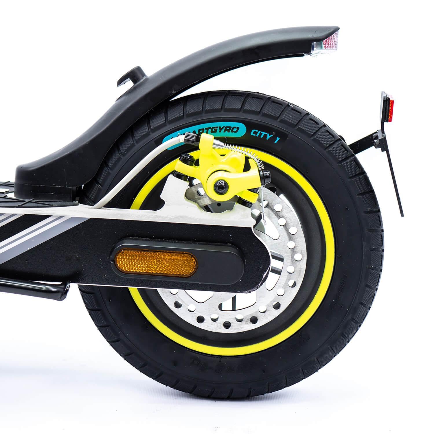 smartGyro Z-One 2 Gray Certificado - Patinete eléctrico Certificado de 36V 400W,Batería 8 Ah,hasta 30Km,Ruedas 10" Neumáticas,Triple frenada,App App Smart Core,Certificado DGT,Segunda Generación