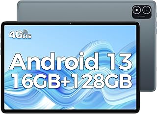 TECLAST Android 13 Tablet 10 inch Tablets, P40HD 16GB RAM 128GB ROM (1TB TF) Tablet Android with 8 Core CPU, 2.4G/5G WiFi+4G Cellular Tablet, IPS 1920x1200, BT 5.0, GPS, 6000mAh, 5MP+13MP Dual Camera