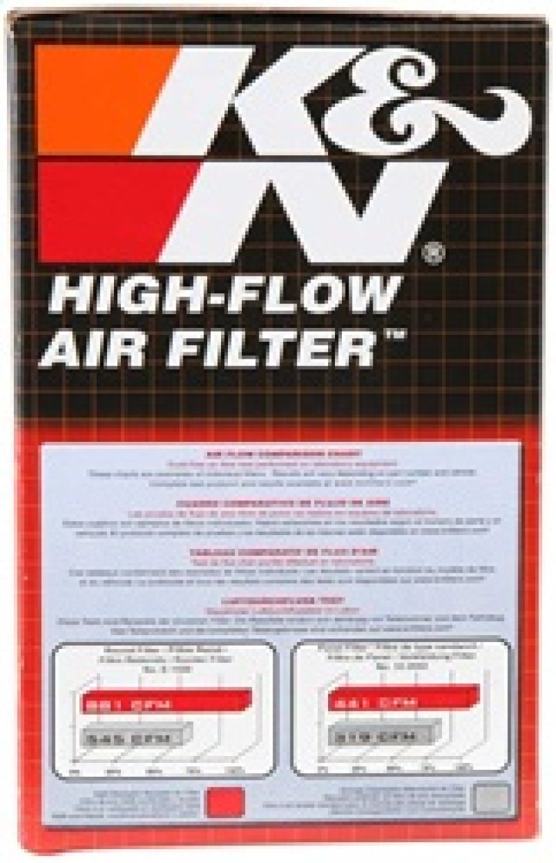 K&N RU-3120 Filtro de aire cónico, conexión de 70 mm Coche y Moto