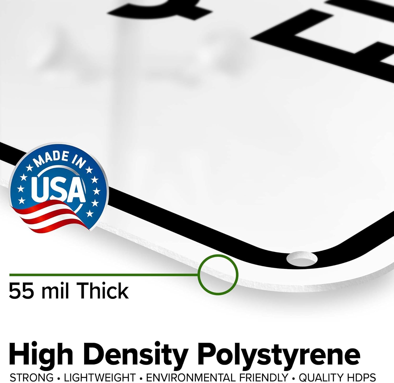 No Dumping 100 Fine Sign, 18x24 Inches, 55 mil thick HDPS (high density polystyrene), Made in USA by My Sign Center