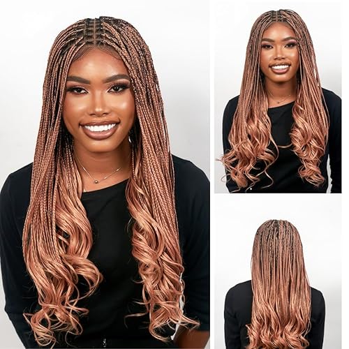Wow Braids 18" 360 HD Transparent Full Lace Knotless Braided
