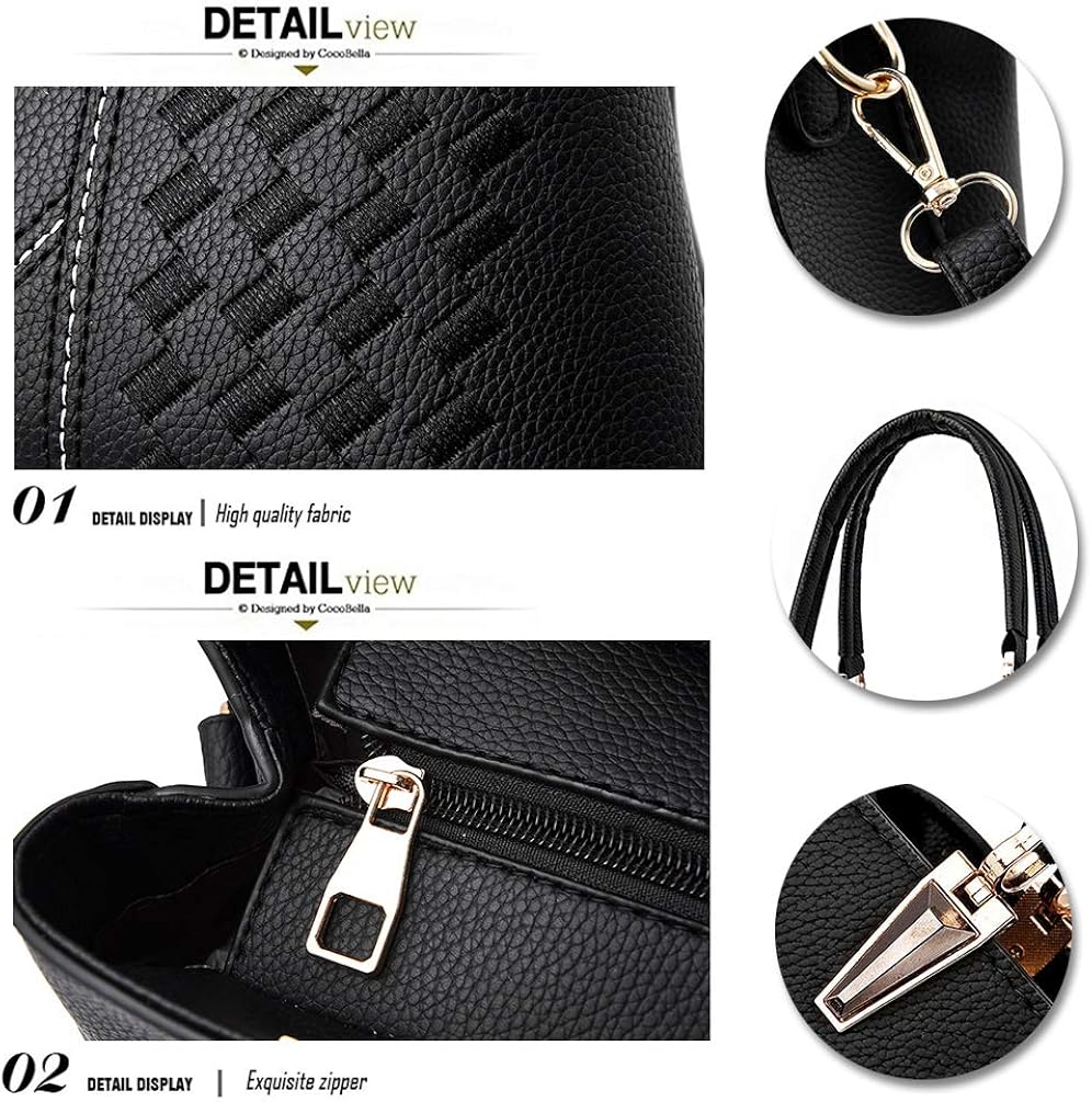 Miniatura 6 de ALARION Bolsos y bolsos de mano para mujer, bolso de hombro para mujer, bolso de mensajero