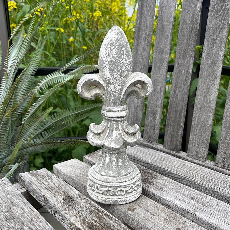 一点物】百合(ゆり)のオブジェ(木製置物)