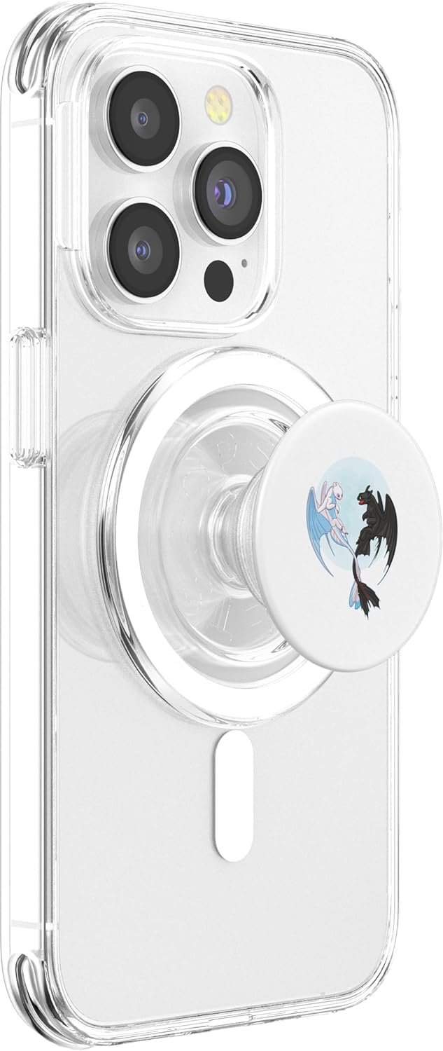 How to Train Your Dragon - Night and Light Moon PopSockets PopGrip for MagSafe