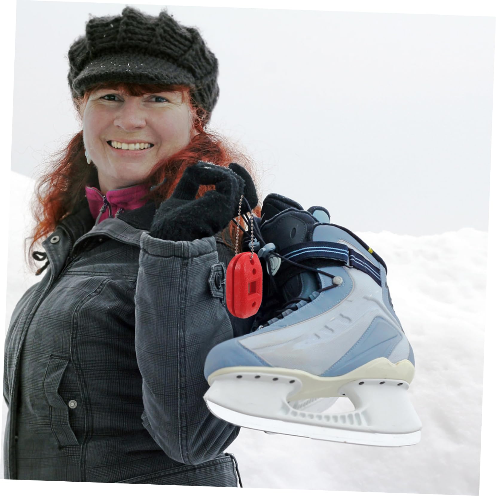 YARNOW Aiguiseur De Lames De Patins À Glace Petit Outil D'Affûtage De Patins À Glace Accessoires De Patins À Glace Affûteur De Lames Accessoire pour Lames De Glace