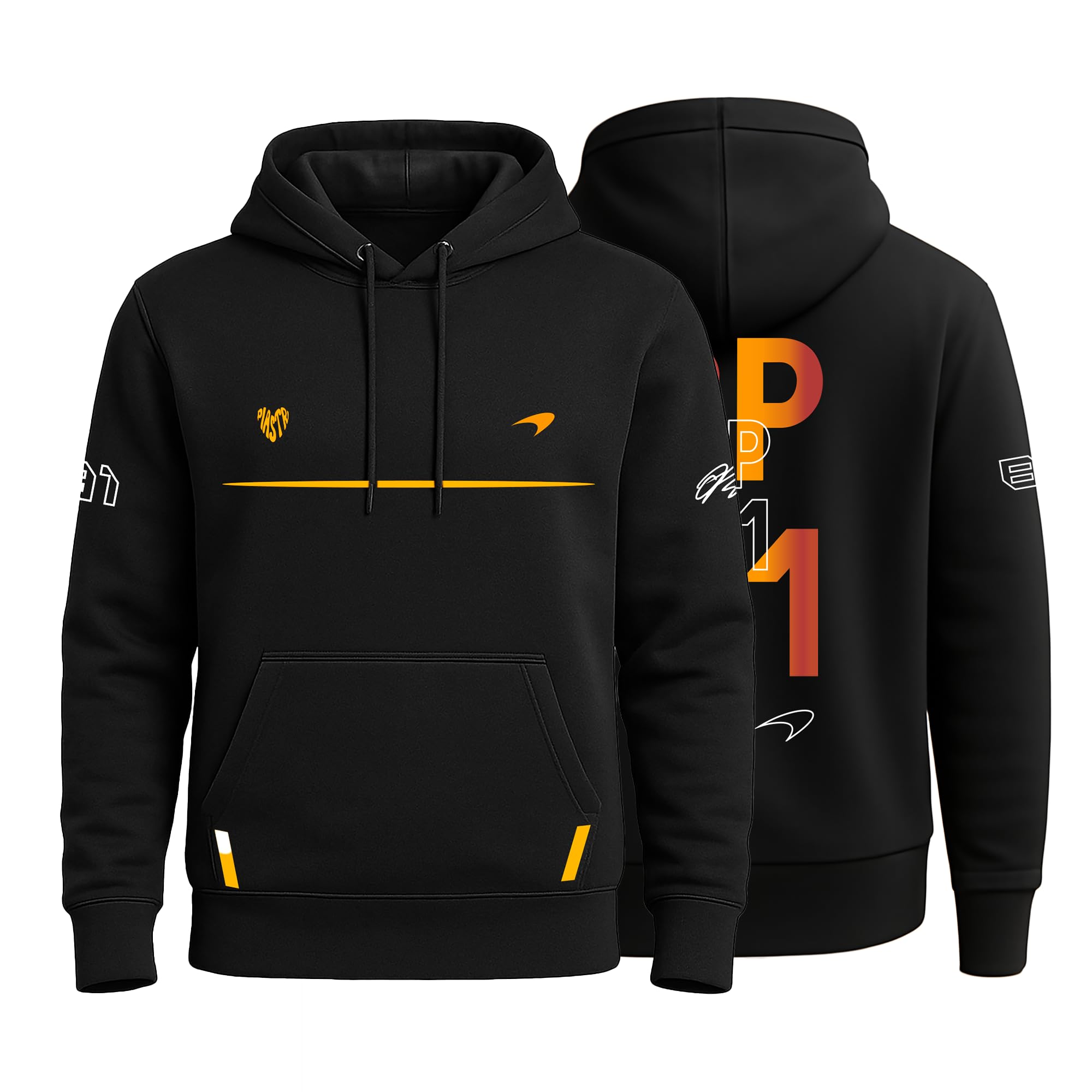 Buy R.A. Garments MCLAR-OP81 Hoodie 100% Cotton Graphic Printed