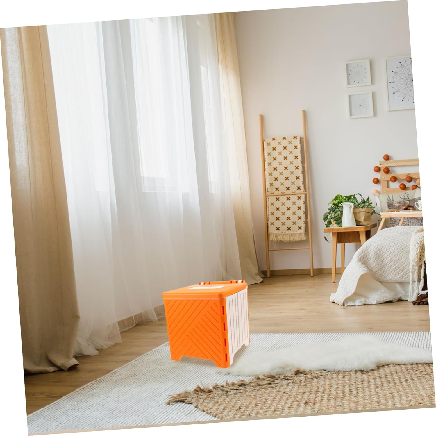 1 Set Portable Potty Training Seat Foldable and Ergonomic Design for Comfortable Use for Road Trips Camping and Home Sturdy Support and Easy to Clean