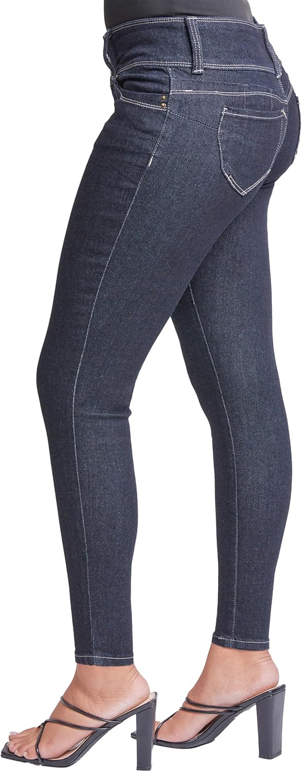 YMI Womens YMI Jeans Women’s Sustainable Wannabettabutt Skinny Jeans - Image 2