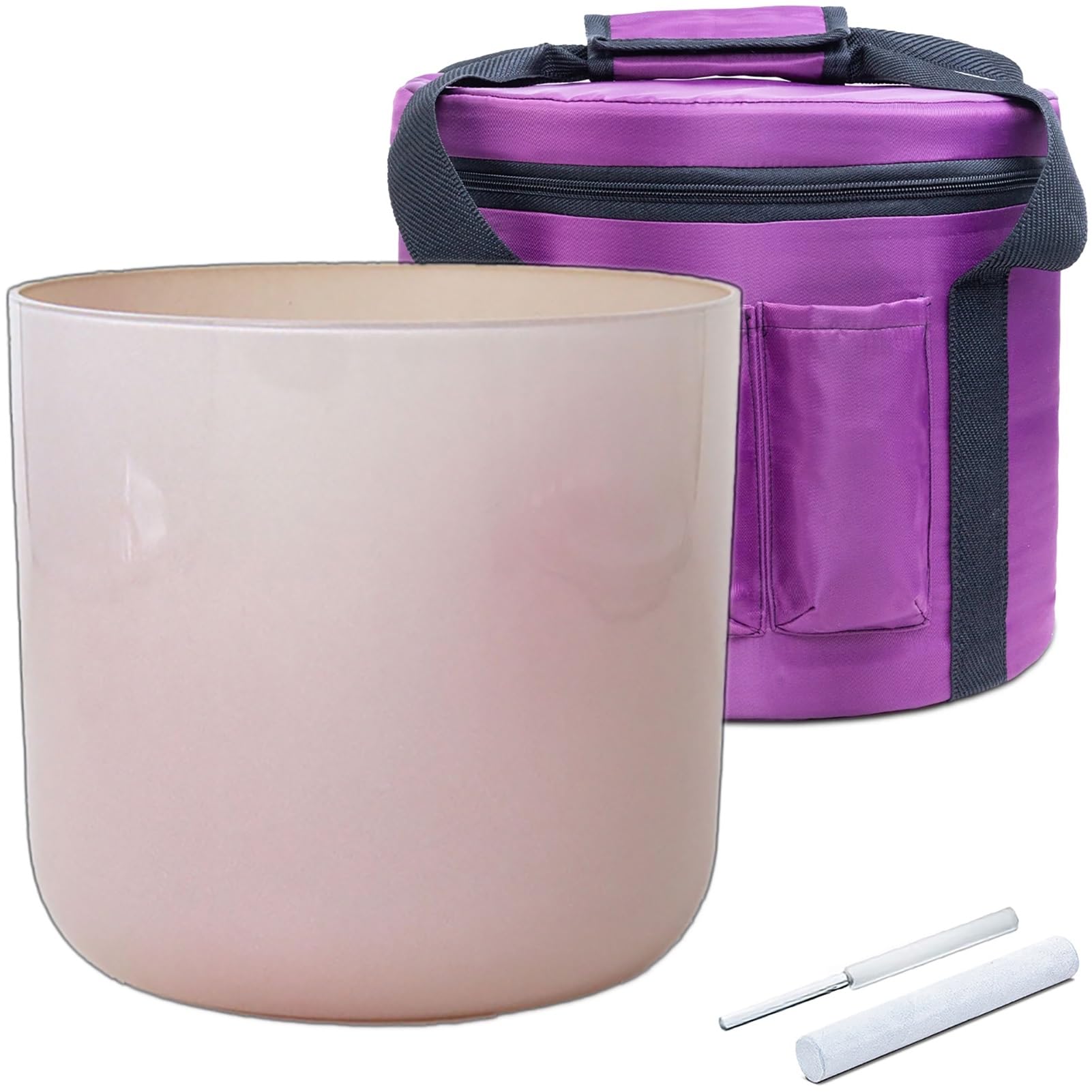 Amazon | チャクラクォーツクリスタルシンギングボウル（瞑想、祈り