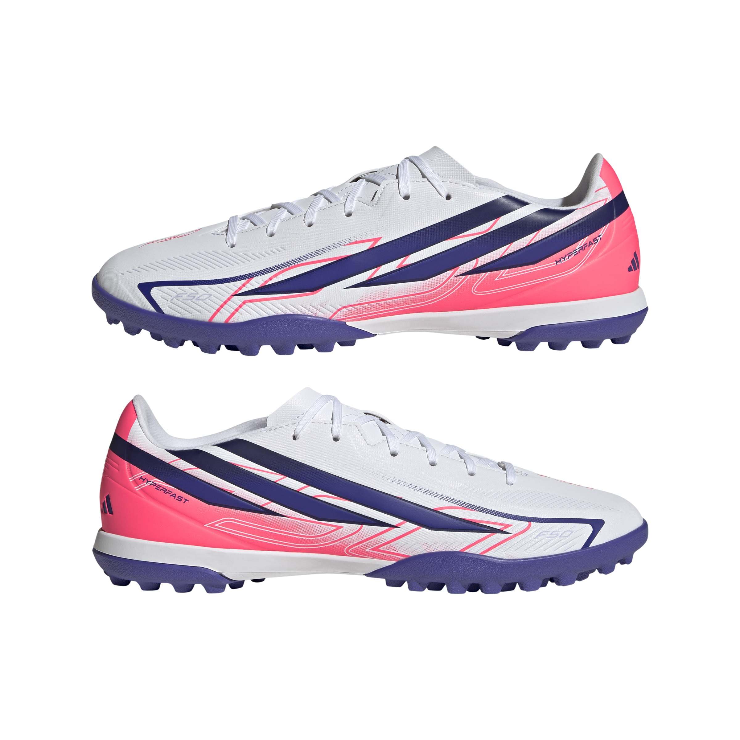 adidas Unisex F50 Hyperfast Club Fußballschuh, Hybridrasen