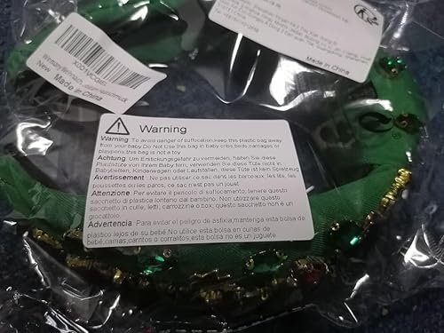 Miniatura 10 de Diadema de diamantes de imitación de Navidad con cuentas anudadas de cristal, diademas con joyas de fantasmas y calabaza, accesorios para el cabello