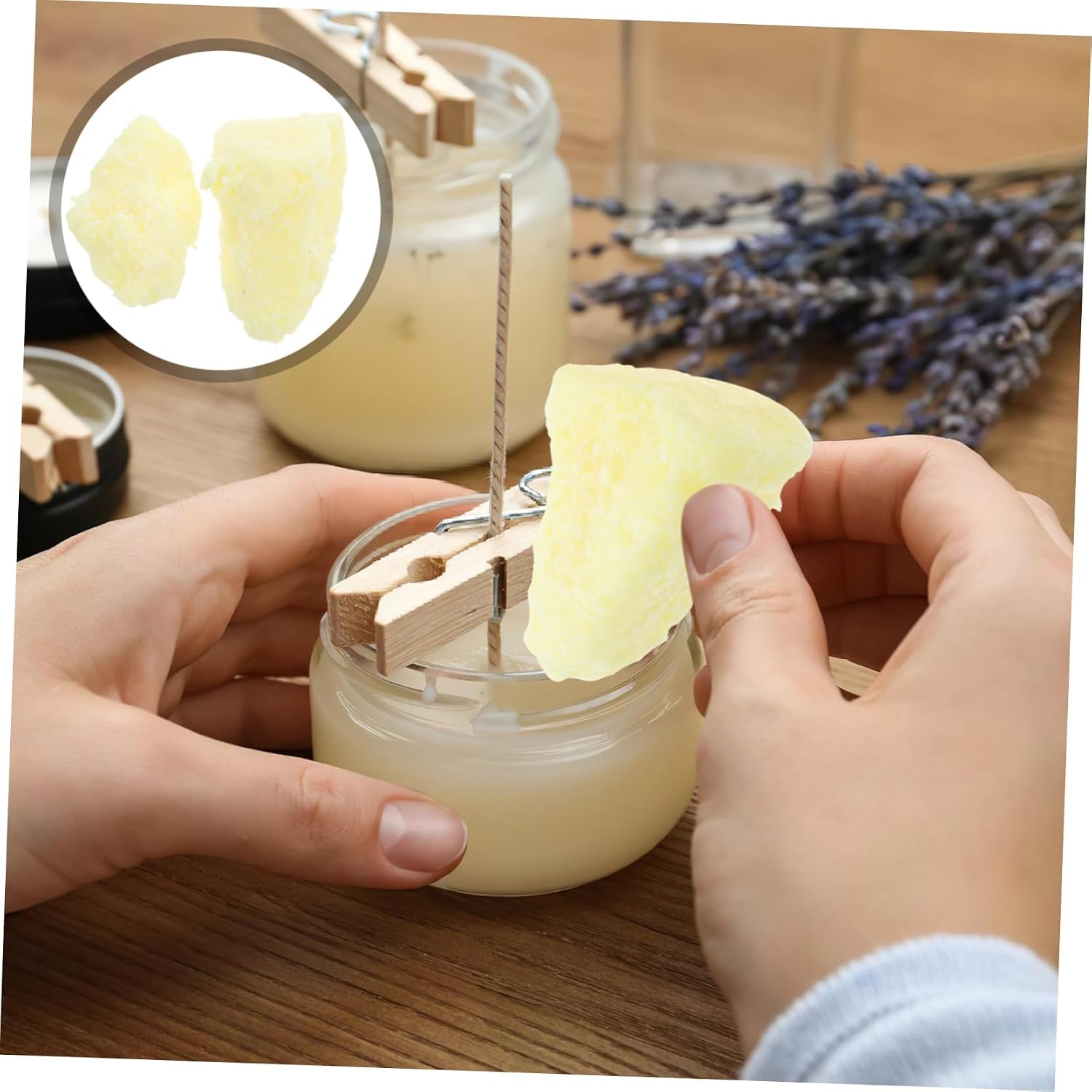 BATHVEVE DIY Candle Making Wax Modifier Enhance Colors Bubble Additive for Scented Candles Crafts Convenient for Home Commercial Use