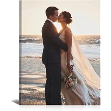 Custom Canvas Prints with Your Photos Wall Art 12x16 Ship Next Day