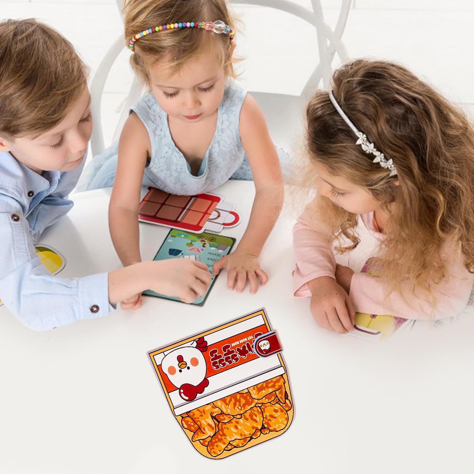 Toddler Busy Book - Quiet Books for Toddler | Toddler Quiet Book | Pages Preschool Busy Book Sensory Busy Book | Colorful Toddler Activity Book Kindergarten Busy Book for Children Boys Girls