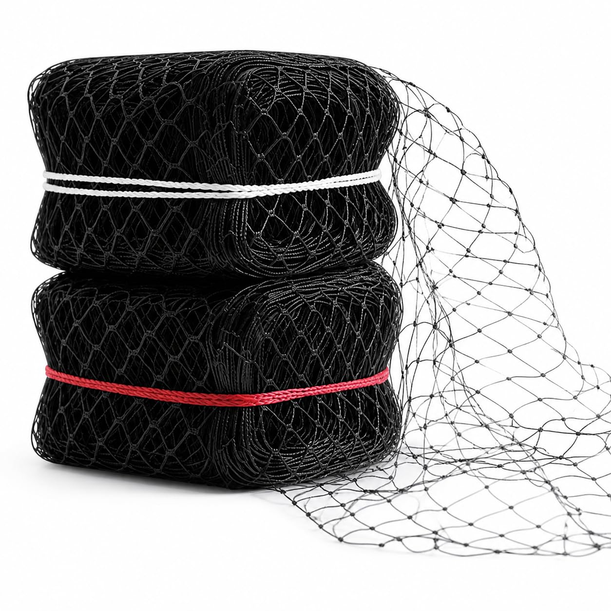 Rete Anti Uccelli in Nylon Nero, Rete da Giardino per Orto, Frutteto, Verdure E Alberi da Frutto, Barriera per Polli, Anatre E Piccoli Animali, Tagliabile, 15x15m (50x50ft)