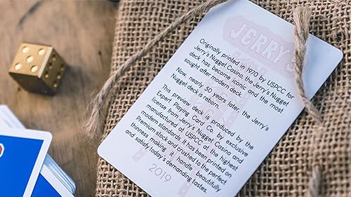 Miniatura 3 de Murphy's Magic Supplies, Inc. Modern Feel Jerry's Nuggets Gaff | Azul y Rojo | Naipes | Baraja de póquer | Coleccionable