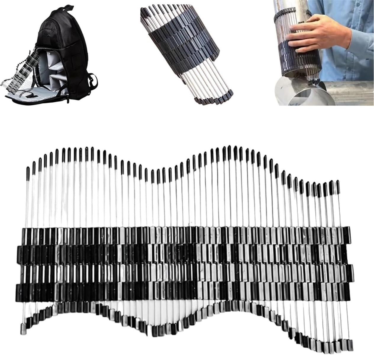Outil de profilage de tuyau multi-surfaces multifonction, outils de façonnage de collecteur de forme, outils de moulage, jauge de contour connectable, outil de mesure d'angle de contour, gabarits