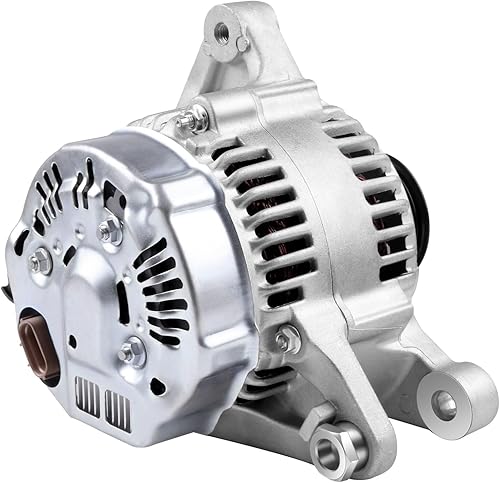 Miniatura 4 de LUJUNTEC Alternador 80A IRIF AND0177 apto para 1998-2002 Prizm 1998-2002 Corolla 13756 101211-9960 94857218 400-52037 ALT-5111