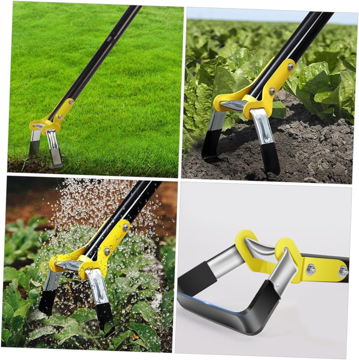 Small Gardening Hoe Manganese Hand Tool for Weeding and Soil Loosening Lightweight and Portable Garden Hand Hoe for Tasks