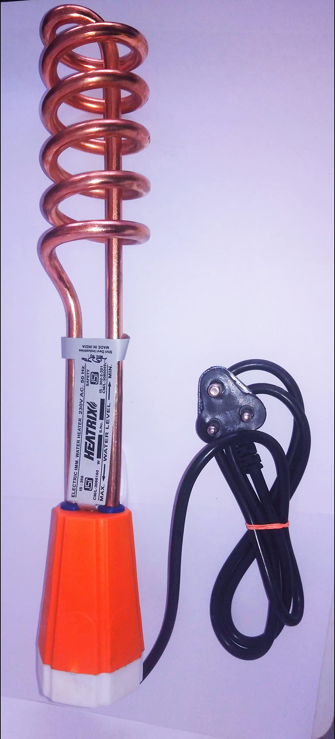 Buy Gita Shri Trading Company's Gemco Hot King Gold Electric Immersion  Water Heater Rode (1500W) Online at Low Prices in India - Amazon.in