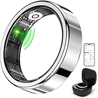 Vista 1 de FitElf 3 Pro Smart Ring - Rastreador de actividad física, monitor de salud y sueño, presión arterial, frecuencia cardíaca y oxígeno