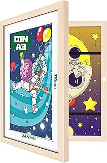 15 Breathtaking Christmas Landscape Paintings That Will Transport You to a Winter Wonderland! 447 Kids Art Frames, A3 Photo Frame for 150 Pictures, Fillable Front Opening...