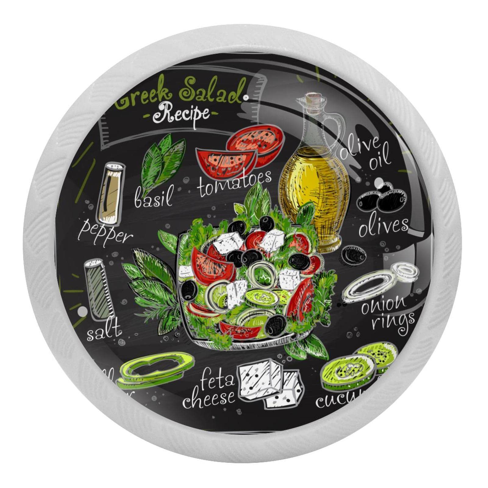 Boutons de tiroir de commode déco tableau noir pour personnaliser un meuble
