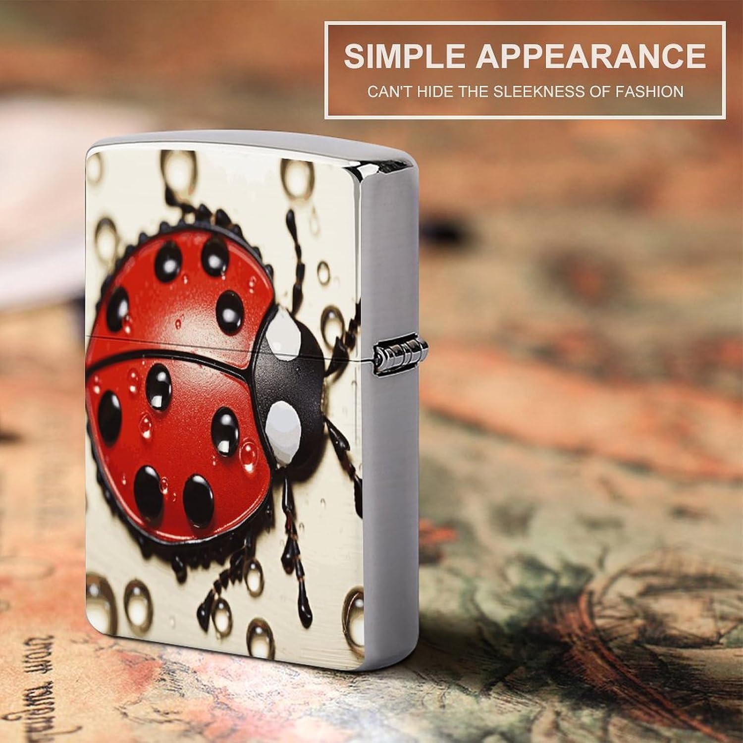 Beautiful Ladybug Lighter Case Cover Lighter Shell