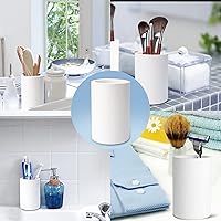 Vista 6 de ULG - Soporte para cepillo de dientes de diatomita de materiales naturales orgánicos, material de secado rápido, soporte para vasos y organizador