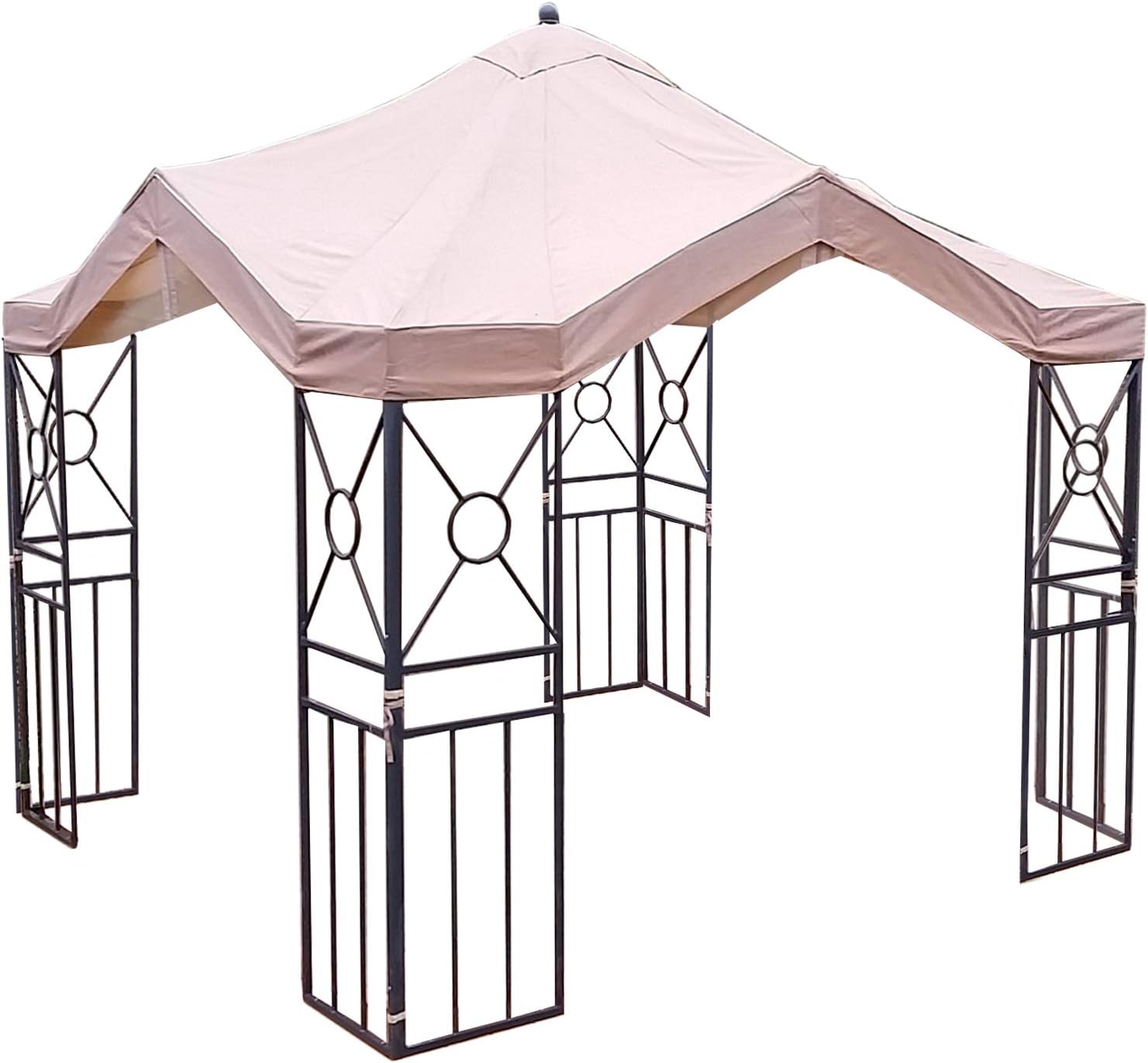 Deluxe Pagoda Gazebo Replacement Canopy Top Cover - RipLock 350