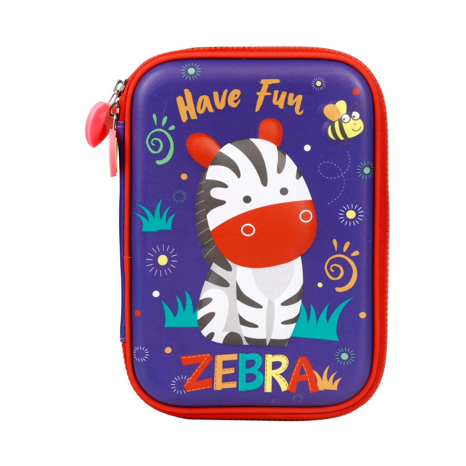 FuncartHave a Fun Zebra Zipper Stationery Box