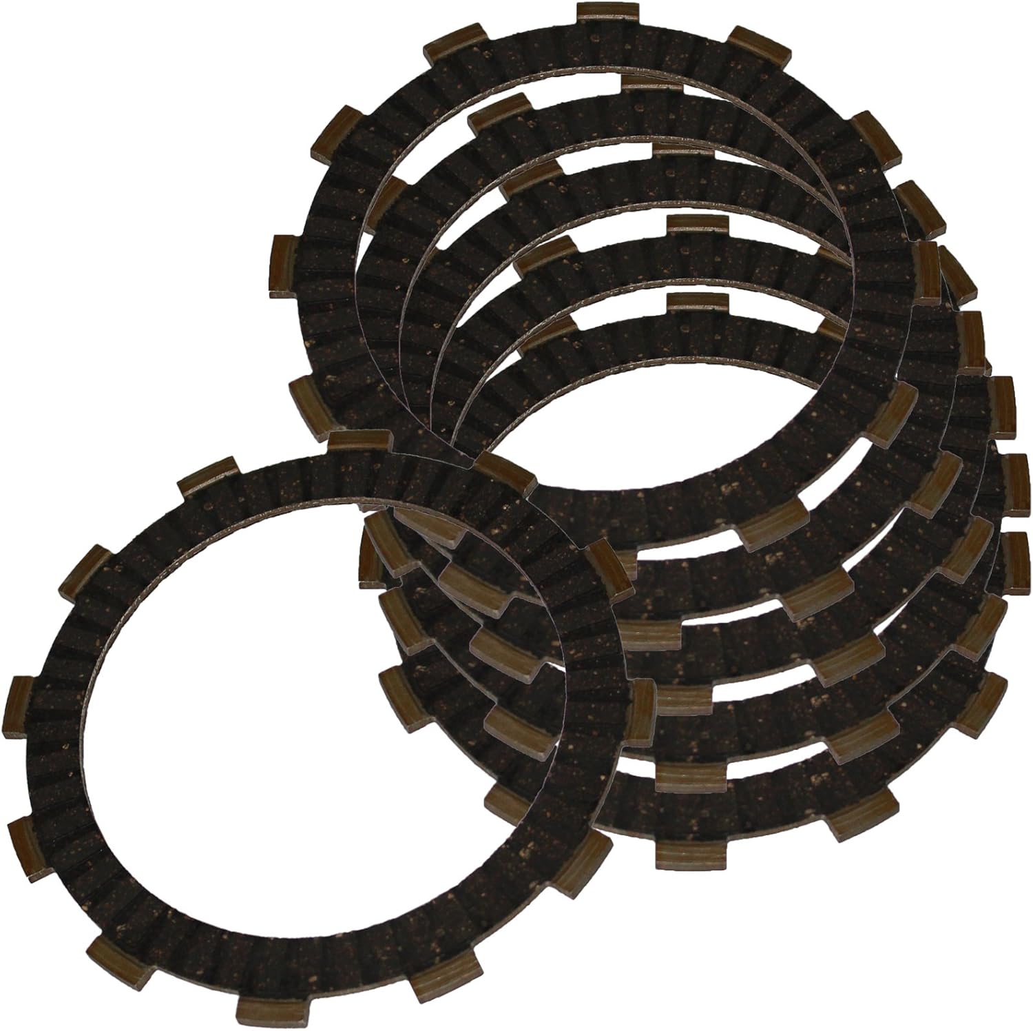 Caltric Clutch Friction Plates Compatible with Honda Cr125R Cr-125R 1987-19997-Plates