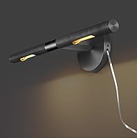 Vista 16 de Luz de cuadro roscada de cableado fijo, luz de cuadro de latón de 24 pulgadas para pared, luces de arte doradas regulables, aplique giratorio