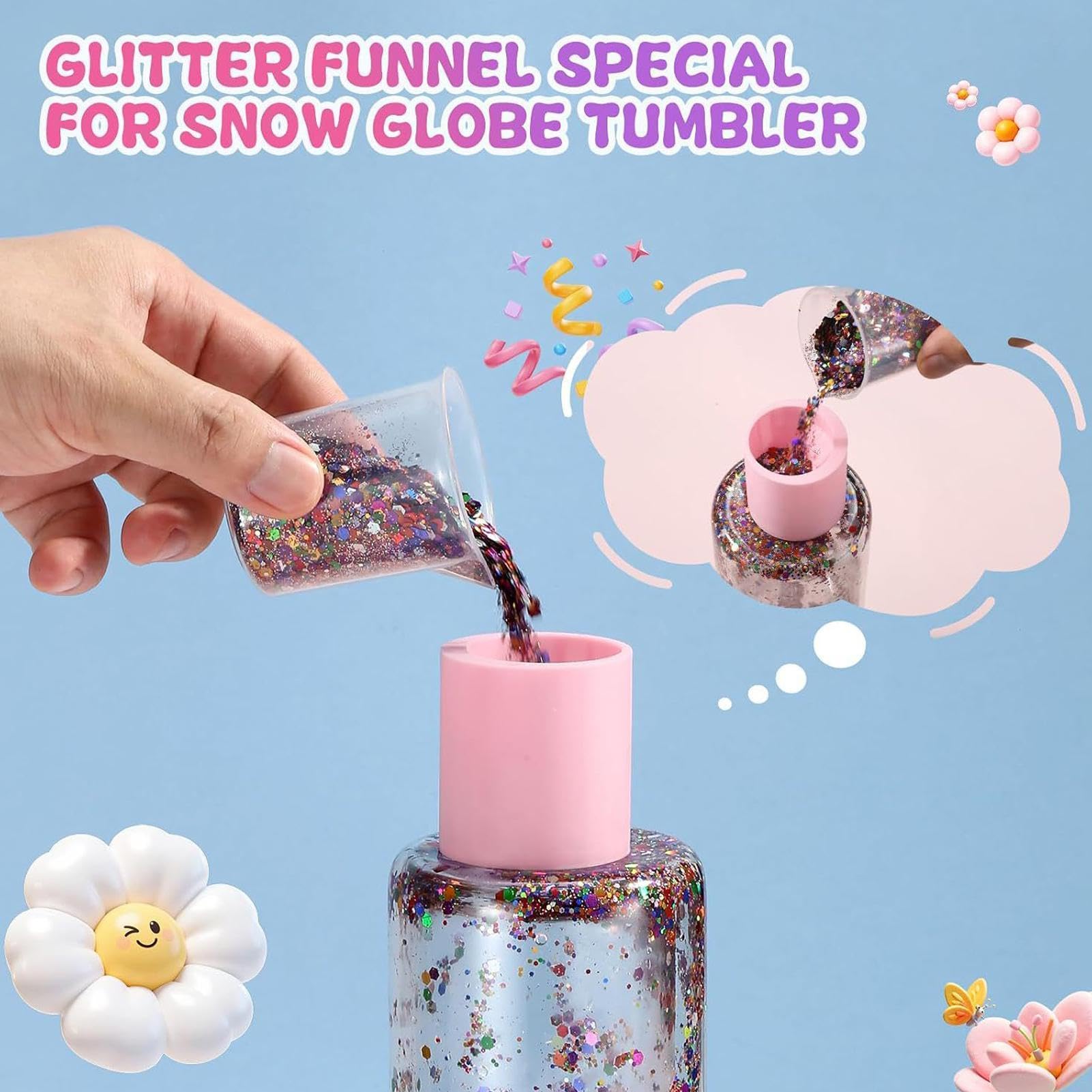 Kubek Snow Globe Zestawy DIY,Majsterkowanie Kubek Snow Globe Materiały