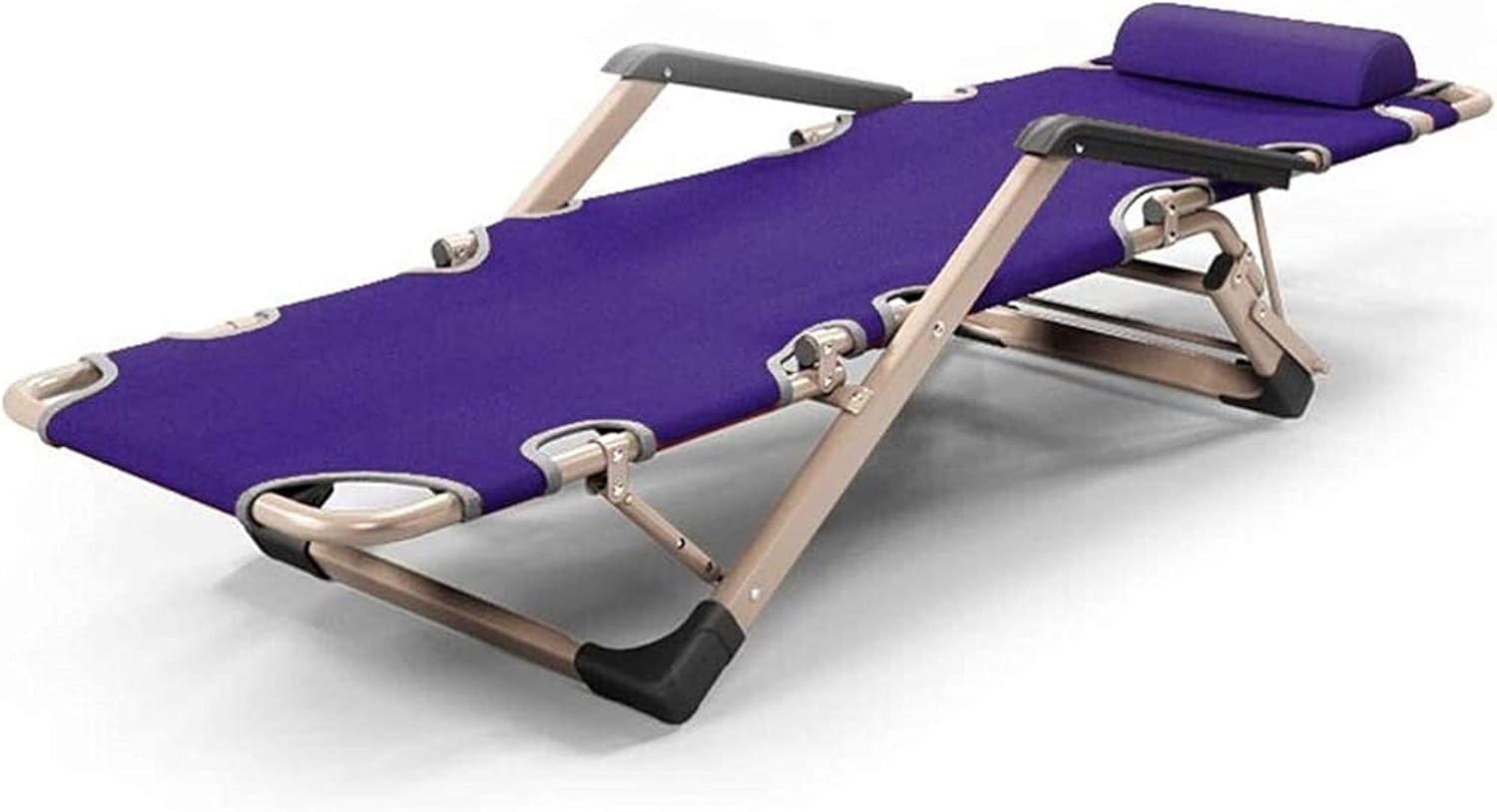 Recliner Deck Chair Zero Gravity Chair Adjustable Padded Seat Outdoor Lounge Reclining Patio Chair with Contour Pillow Multicolor Optional Sun Lounger Garden Chairs