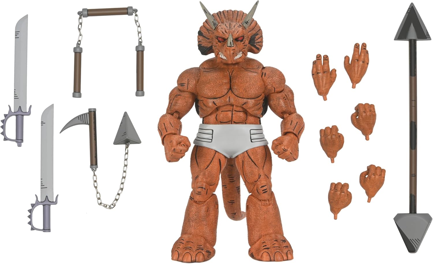 NECA Teenage Mutant Ninja Turtles 7" Triceraton Gladiator Action Figure